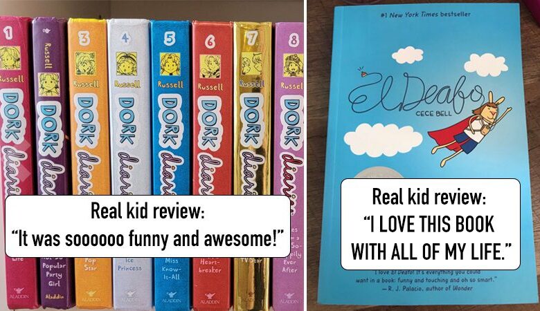 15 kid recommended books for diary of a wimpy kid fans