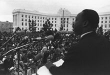 Josh mandel uses selma bridge mlk as props in critical race theory ad