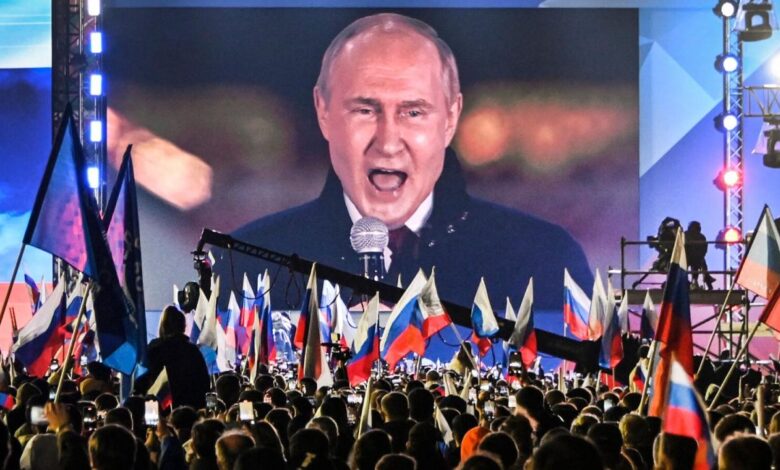 No putin is not actually achieving his goals in ukraine