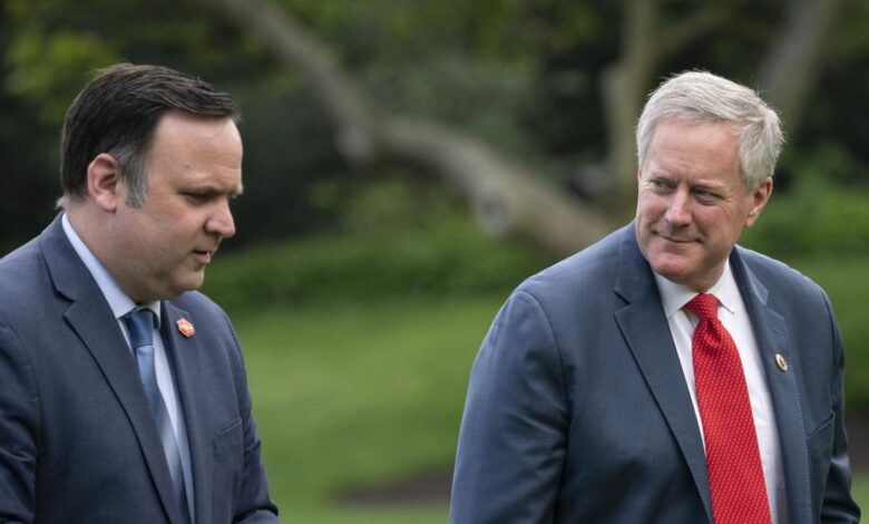 Yes merrick garland can prosecute mark meadows and peter navarro and dan scavino