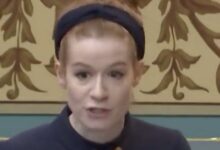 Michigan state senator delivers fiery rebuke after colleague accuses her of grooming kids